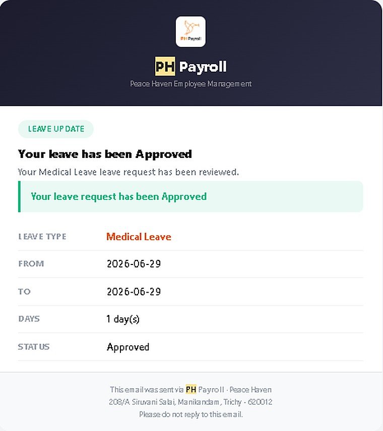 Leave approved